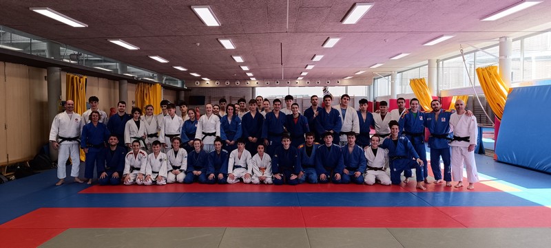 Todo un exito el Stage de Judo Pamplona con Alberto Gaitero y Estrella Lopez. 02-04-24. FOTOS.